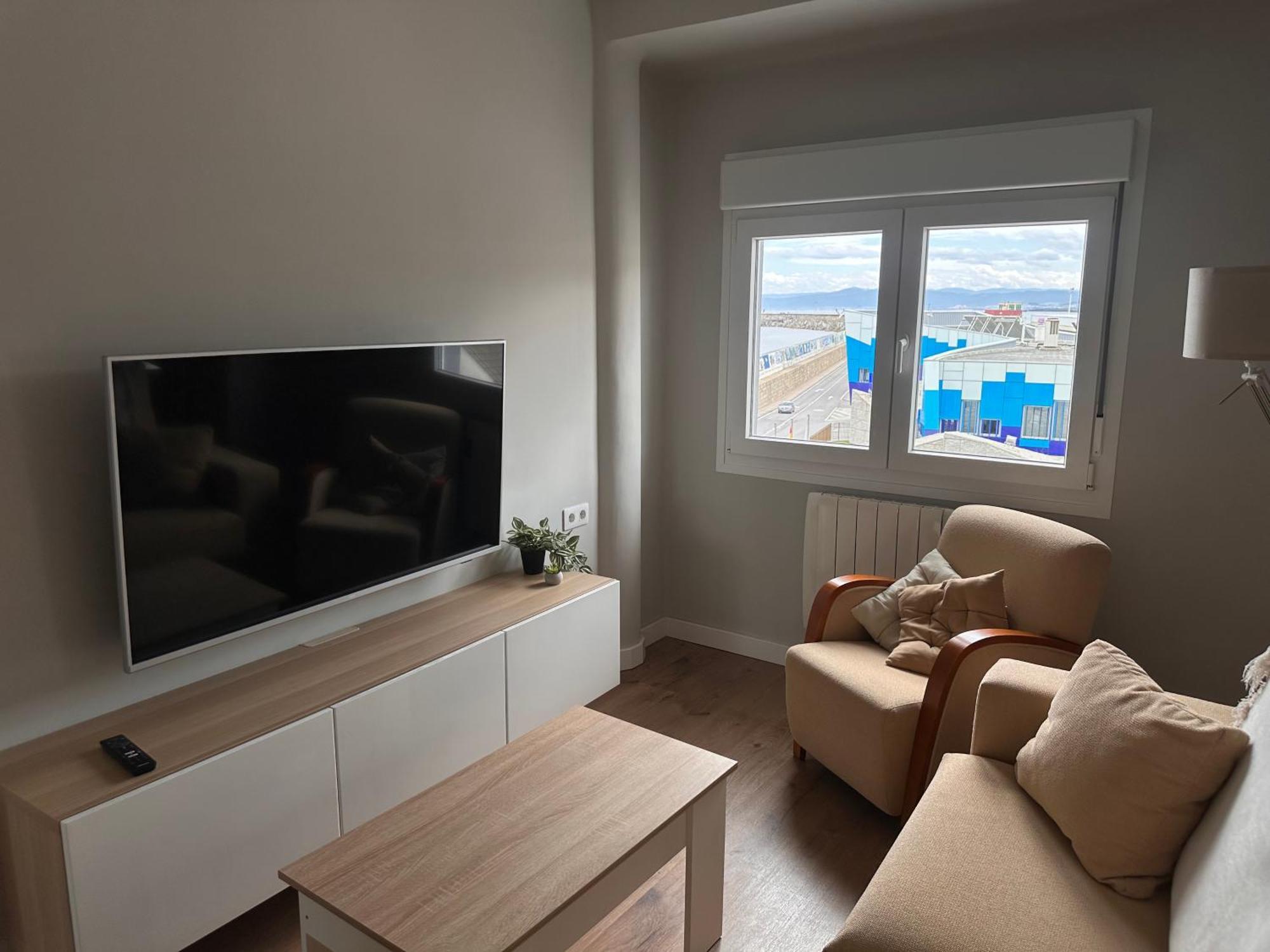 Piso A Pie De Playa Daire Burela Dış mekan fotoğraf